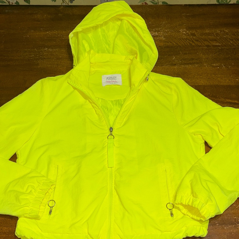 Ashley By 26 International Bright Yellow Raincoat